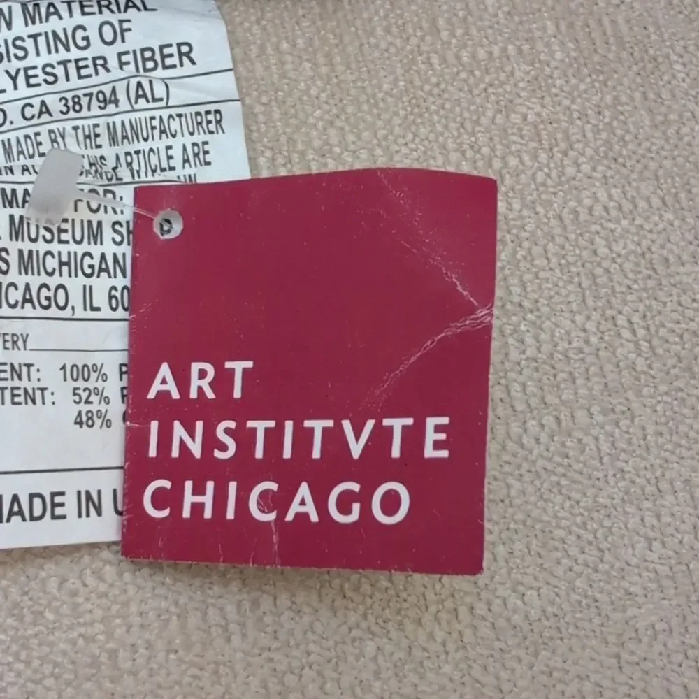 Art Institute of Chicago Baah Humbug Sheep Tapestry Christmas Throw Pillow NWT